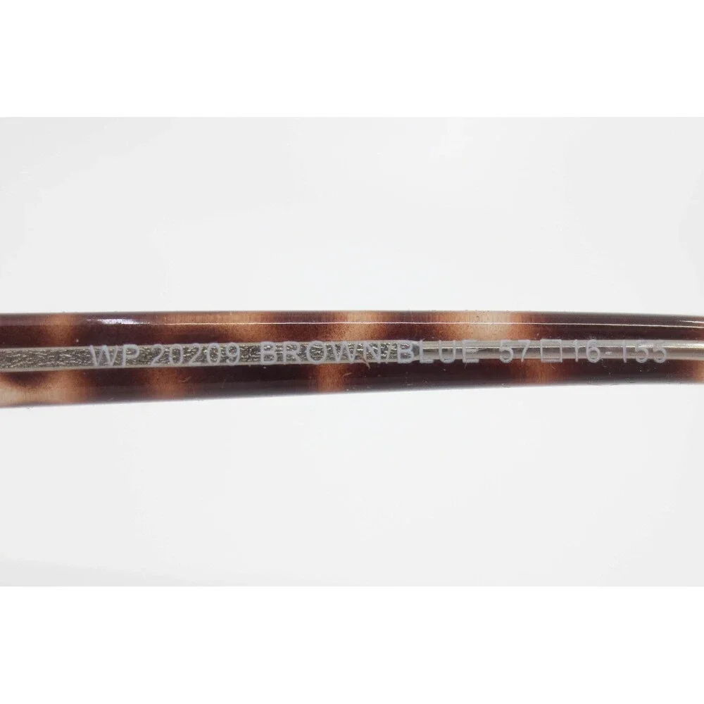 Warby Parker WP 20209 Eyeglasses Brown Blue Tortoise Rectangular Frames